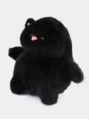 Черный мягкая игрушка Кот, плюшевый Котик