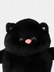 Черный мягкая игрушка Кот, плюшевый Котик