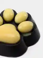 Лимонный таба сквиш лапка котика антистресс