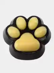 Лимонный таба сквиш лапка котика антистресс