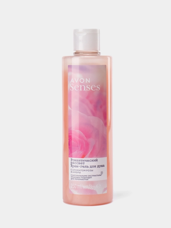 Крем-гель для душа "Романтический рассвет", 250 мл / Avon Senses