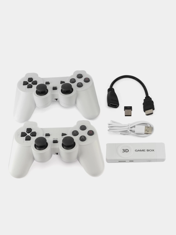 Игровая приставка Game Box m10 64GB, смарт-консоль Emuelec 4.3, 4K TV, HD, 10к игр
