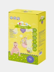 Подгузники-трусики Каспер, детские, 4 Maxi, 7-18 кг, 96 штук