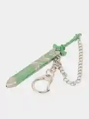 Бирюзовый меч с ножнами Зельда, игрушка-брелок "Master Sword" "Меч Линка" "Меч Богини" Соул Солид