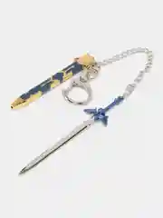 Золотой меч с ножнами Зельда, игрушка-брелок "Master Sword" "Меч Линка" "Меч Богини" Соул Солид