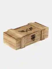 Бежевый ящик, шкатулка, бокс, PUBG (пубг) деревянная коробка для хранения, оружейный ящик