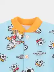 Лазурный пижама для новорожденных, костюм для малышей