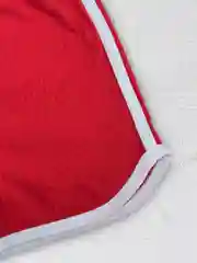 Красный шорты детские на физкультуру