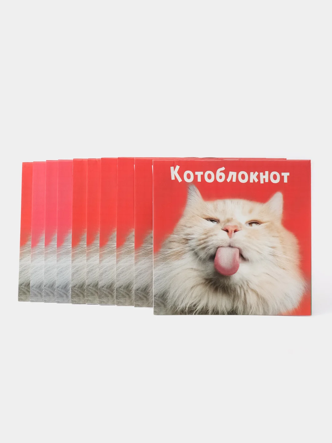 Алый блокнот, 10*10, 16 листов. Наборы по 1,5,10,15,25 штук
