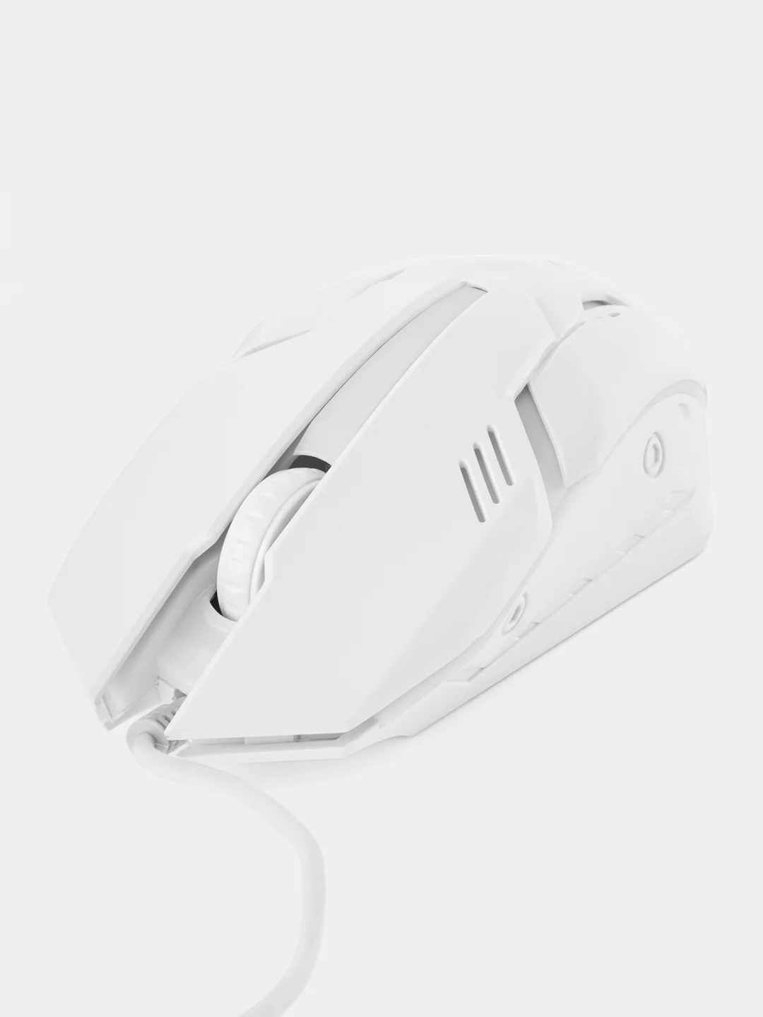 Белый клавиатура с подсветкой и мышь Frrby HK-01