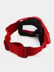 Красный очки для сноуборда и мотокросса