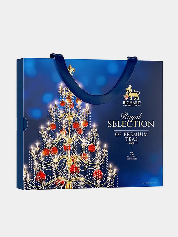 Чайный набор в пакетиках Richard ROYAL SELECTION OF PREMIUM TEAS, ассорти, 72 саше