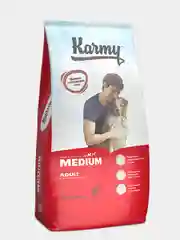 Корм сухой Karmy Medium Adult "Индейка", для собак средних пород старше 1 года, 14 кг