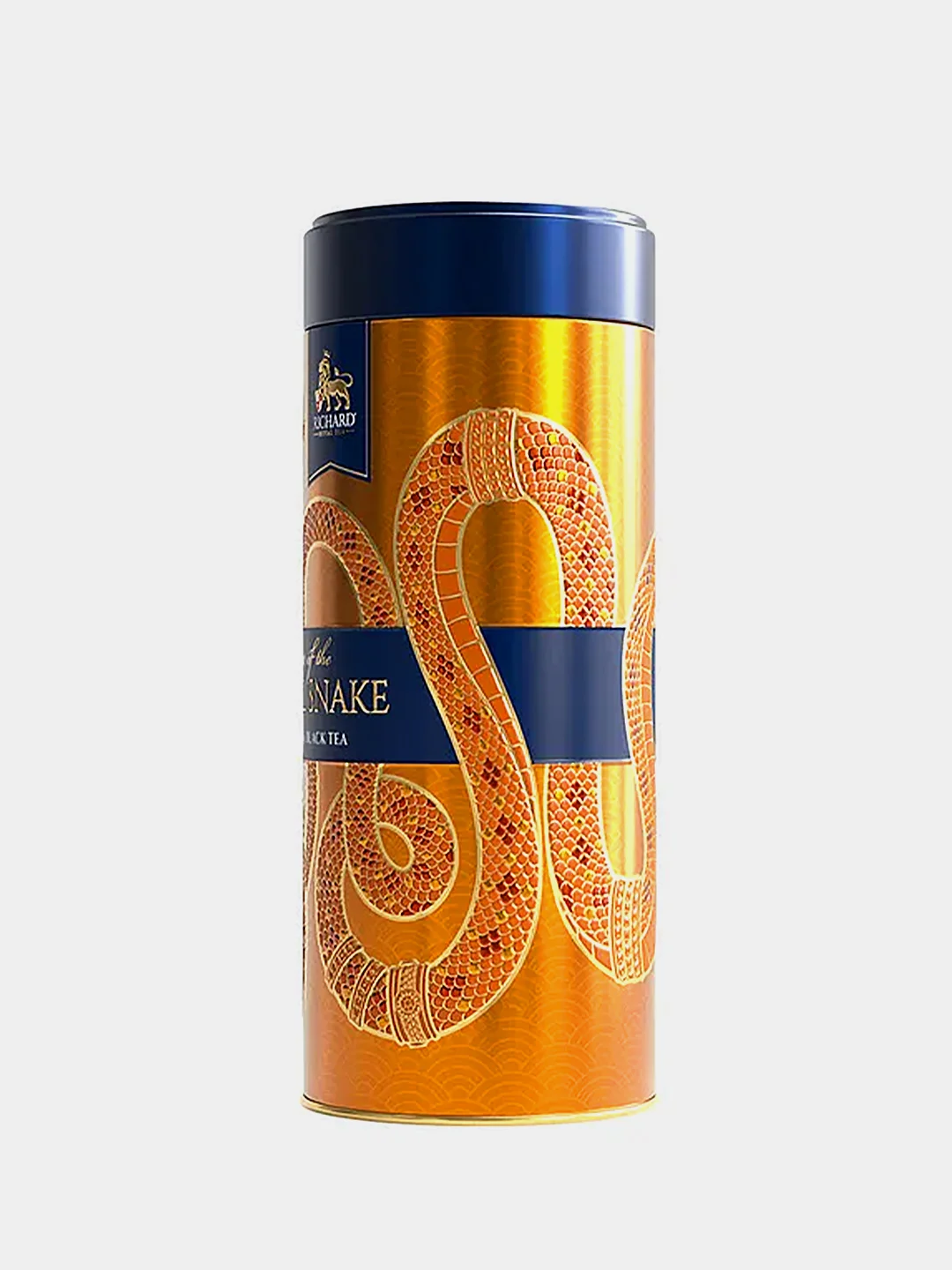 Чай черный крупнолистовой Richard "Year of the Royal Snake,  оранжевый", змея , 90 г