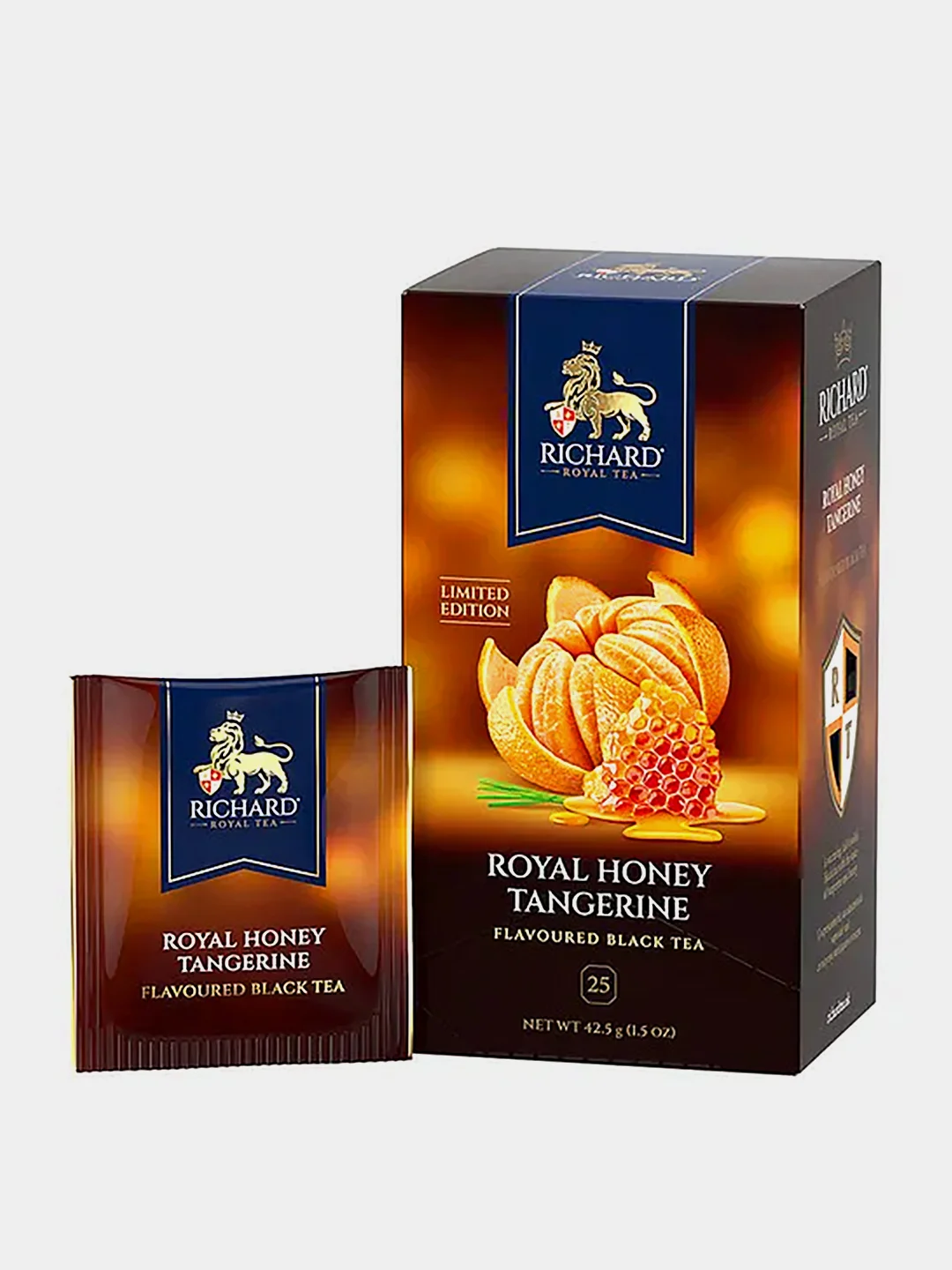 Чай черный Richard "Royal Honey Tangerine", 42,5 г, 25 пакетиков