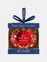 Чай черный листовой Richard "Christmas Toy. Венок", 20 г