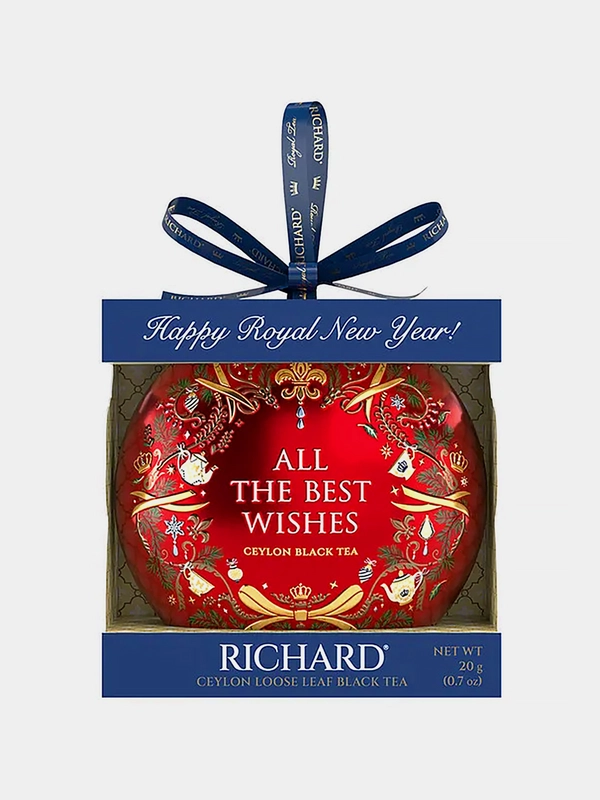 Чай черный листовой Richard "Christmas Toy. Венок", 20 г