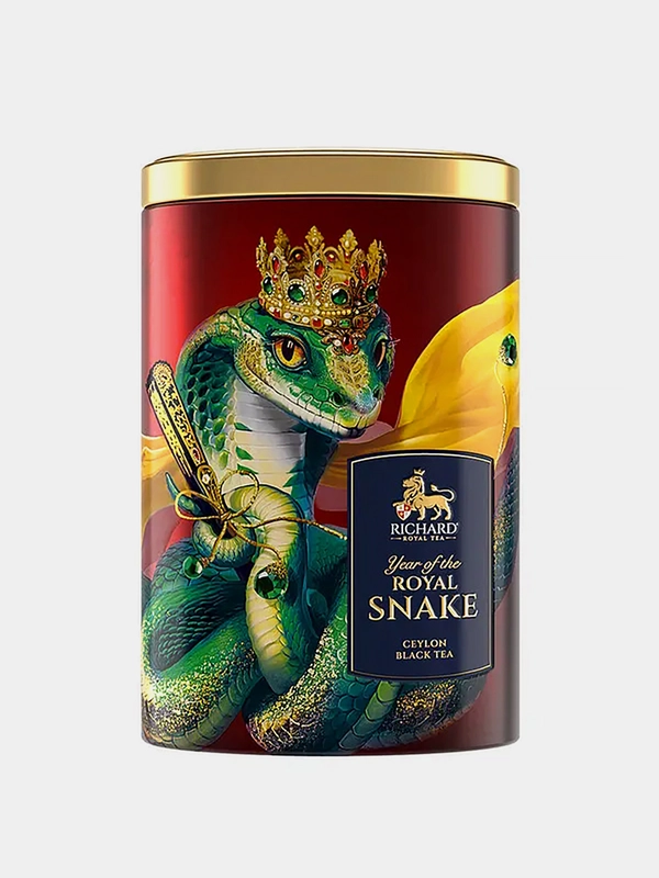 Чай черный листовой Richard "SYMBOL OF THE YEAR. Королева- змея", 80 г