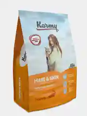 Сухой корм KARMY Hair & Skin Лосось 1,5 кг, поддерживающий здоровье кожи и шерсти