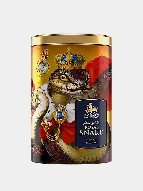 Чай черный листовой Richard "SYMBOL OF THE YEAR. Король-змея", 80 г