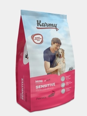 Сухой корм KARMY Sensitive Mini Лосось 2кг для собак мелких пород с чувств-ым пищев-ем