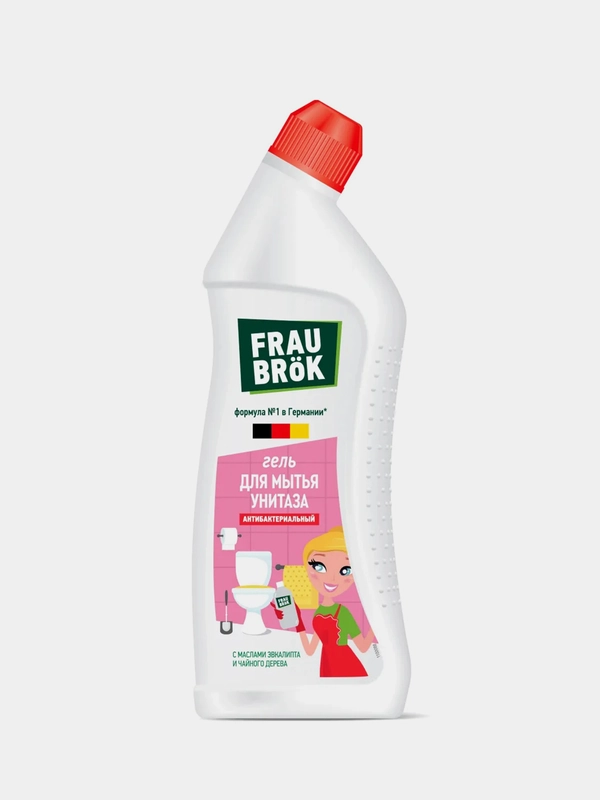 Гель для мытья унитаза Frau Brok, 750 мл