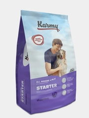 Сухой корм KARMY Starter "Индейка", для щенков всех пород до 4 месяцев, беременных и кормящих собак, 2 кг