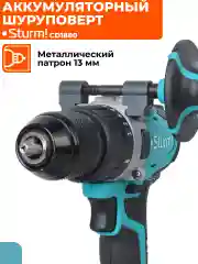Черный аккумуляторный шуруповерт CD1880