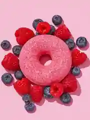 Шипучая бомбочка для ванны Beauty Desserts Малиновый донат, 140 г