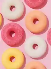 Шипучая бомбочка для ванны Beauty Desserts Малиновый донат, 140 г