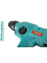 Синий перфоратор аккумуляторный CRH1215 1BatterySystem12V