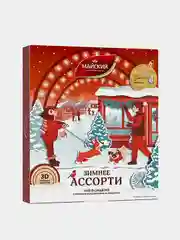 Чай Майский "Зимний 3Д пейзаж. Парк", ассорти, 31г, 20 сашетов