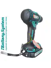 Синий шуруповерт аккумуляторный CD18L