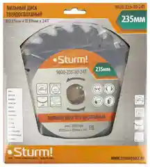 Серый металлик диск пильный Sturm! 9020-235-30-24T
