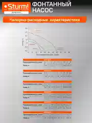Фонтанный насос WP9718FC