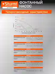 Фонтанный насос WP9738FC