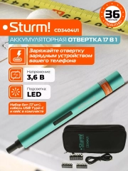 Аккумуляторная отвертка CD3404U1