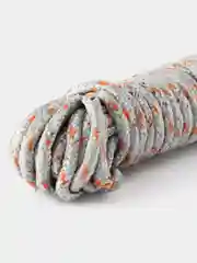 Серый веревка бельевая, нескользящая, хозяйственная, универсальная, 10 м