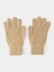 Коричневый перчатки женские теплые вязаные мягкие