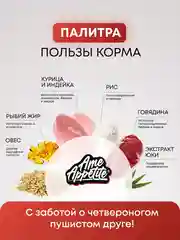 AmeAppetite сухой полнорационный корм "мясное ассорти" для котят с 2 до 12 месяцев