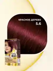 Стойкая крем-краска для волос Only Bio COLOR, тон 5.6 - Красное дерево, 115 мл