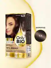 Стойкая крем-краска для волос Only Bio COLOR, тон 4.3 - Шоколад, 115 мл