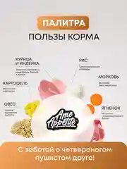 AmeAppetite сухой  корм с домашней птицей, ягненком и овощами для взрослых кошек от 1 года