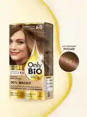 Стойкая крем-краска для волос Only Bio COLOR, тон 6.0 - Натуральный русый, 115 мл