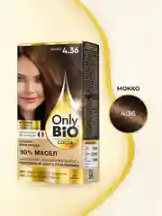 Стойкая крем-краска для волос Only Bio COLOR, тон 4.36 - Мокко, 115 мл