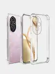 Чехол Honor 200 5G / Хонор 200 5Г , прозрачный, противоударный, силиконовый