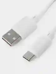 Белый зарядный кабель, шнур, с быстрой зарядкой Type-C, 3.0, hoco, хоко