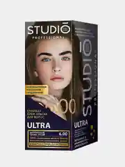 Краска для волос STUDIO PROFESSIONAL 3D Holography, 6.00 - натуральный тёмно-русый, 115 мл