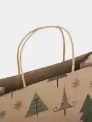 Пакет подарочный новогодний ЗОЛОТАЯ СКАЗКА Kraft Winter Set, 26x13x32 см, 1 штука