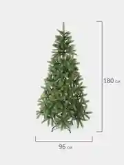 Елка искуственная, новогодняя, 180 см, "Premium", литой ПЭТ, зеленая